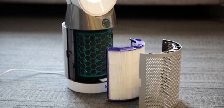 Các lớp lọc cúa máy lọc không khí Dyson
