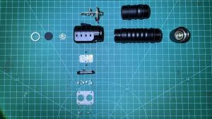 Tất cả chi tiết cấu tạo của đèn pin Wurkkos HD15