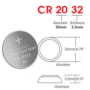 Các đọc thông số pin cúc áo