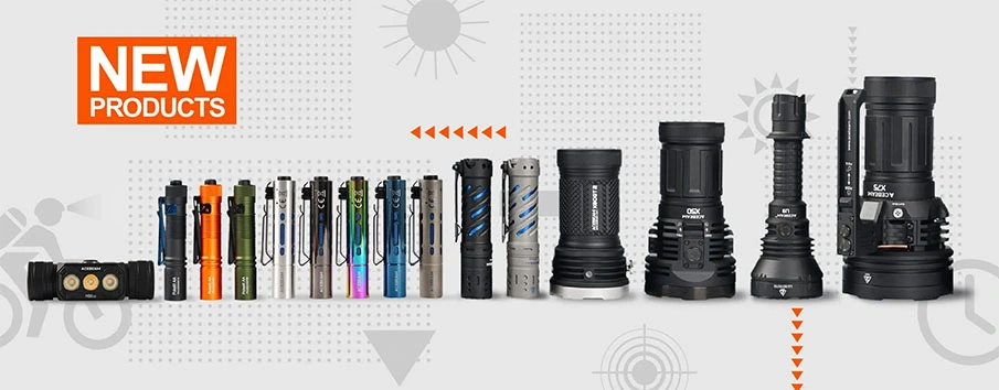 Các mẫu đèn của AceBeam