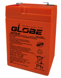 ẮC QUY KÍN KHÍ (VRLA AGM) GLOBE 12V-7.5AH