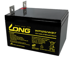 Ắc quy kín khí VRLA - AGM của thương hiệu LONG với mã WP1251WBT