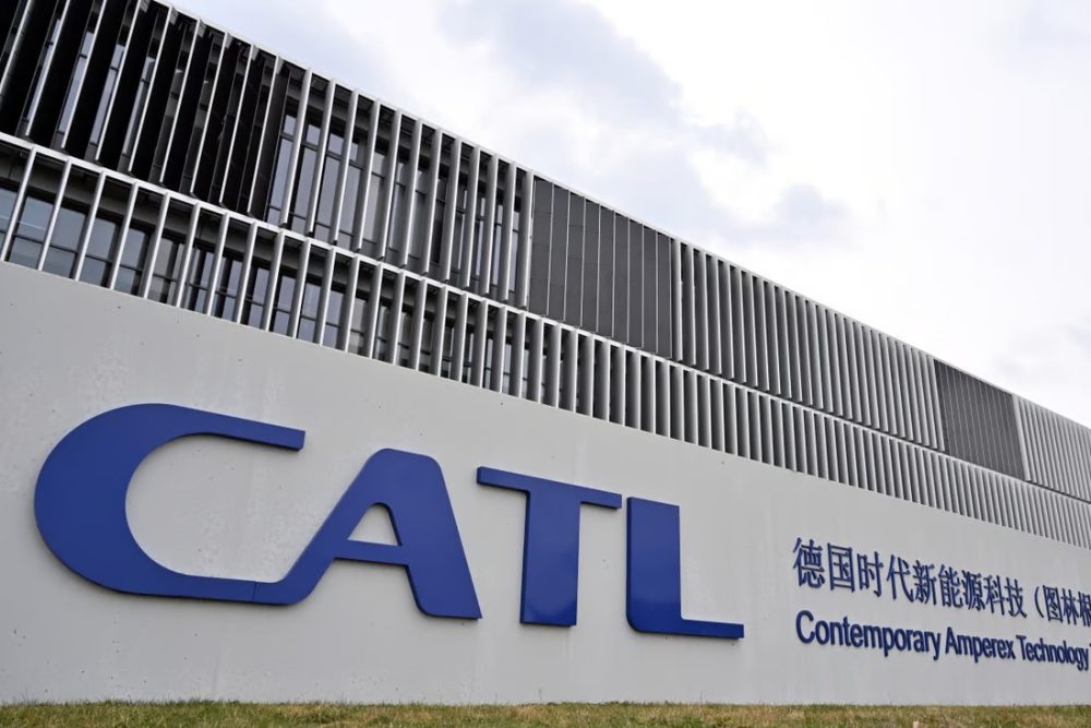 CATL là nhà sản xuất pin lithium-ion cho xe điện lớn nhất thế giới và có cả Tesla và Xpeng trong số các khách hàng của mình. Ảnh -Martin Schutt