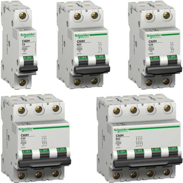 Các sản phẩm Aptomat của Schneider Electric