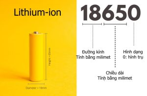 Pin lithium-ion 18650