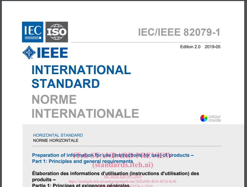 Tiêu chuẩn IEC/IEEE 82079-1