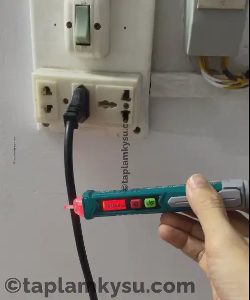 Bút dò điện không chạm phát hiện vị trí đứt - chập
