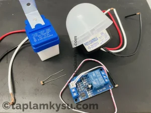 Các loại cảm biến ánh sáng dùng quang trở