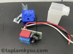 Cấu tạo Công Tắc Cảm Biến Ánh Sáng AS-10 220V 10A